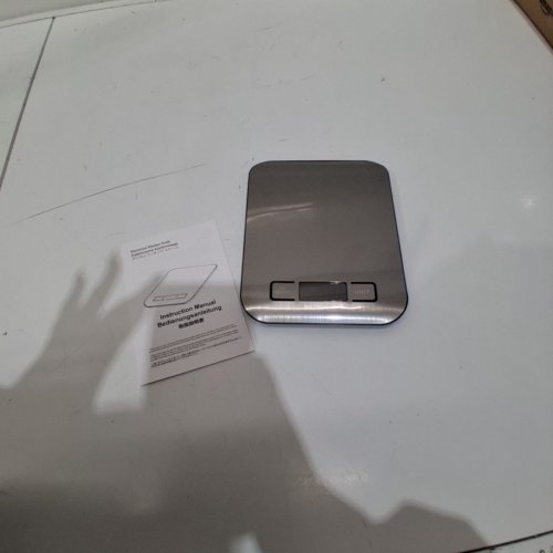 DIGITAL/ELECTRONIC KITCHEN SCALE - SILVER image 4