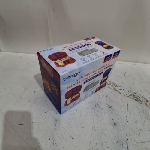 2PC BENTGO LUNCHBOXES - RED/BLUE (MODEL : 1997883) image 7