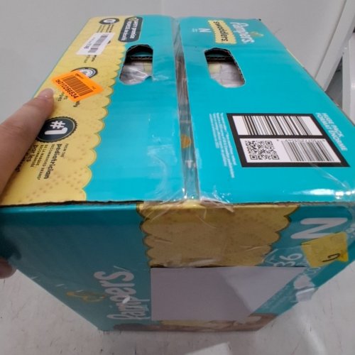 136PK PAMPERS SWADDLERS DIAPERS - NEWBORN SIZE image 3