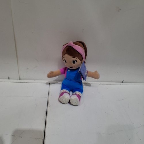 MS. RACHEL PLUSH COMFORT & CUDDLE DOLL - 11" - BLUE/PINK (MODEL: T23502) image 2