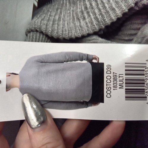 MENS O NEILL CREW SWEATER - LARGE - GREY (STYLE: 1833898) image 2