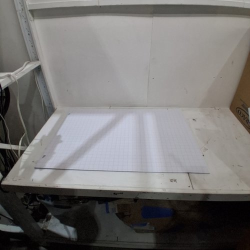 50 SHEETS GRAPH PAD PAPER - 36" X 22" - WHITE image 2