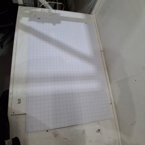 50 SHEETS GRAPH PAD PAPER - 36" X 22" - WHITE image 3