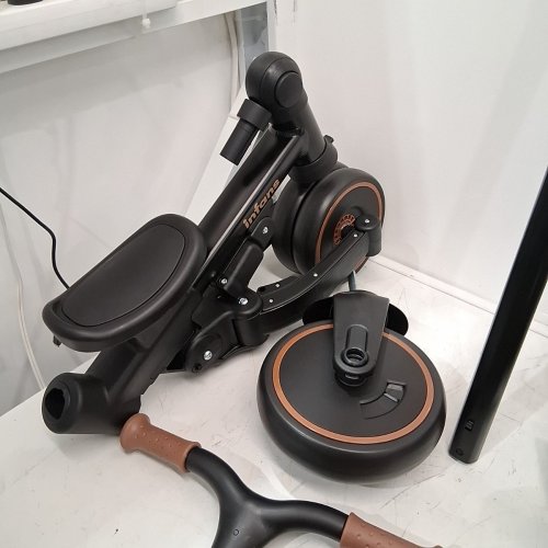 INFANS 9-IN-1 FOLDABLE TODDLERS TRICYCLE WITH CANOPY - BLACK (MODEL: BC10314BK) image 5
