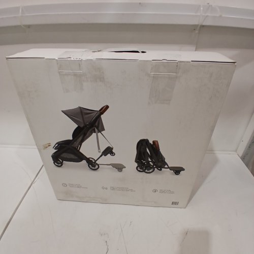 UPPABABY PIGGYBACK RIDE-ALONG BOARD FOR MINU / MINU V2 - STAND AND STROLL ATTACHMENT - DARK GREY image 5