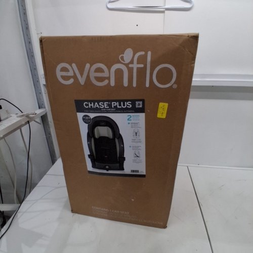 EVENFLO CHASE PLUS 2-IN-1 BOOSTER CAR SEAT FOR KIDS, 5-POINT HARNESS CONVERTS TO HIGH BACK BOOSTER - HURON/BLACK/GREY (MODEL: 30712344C) image 5