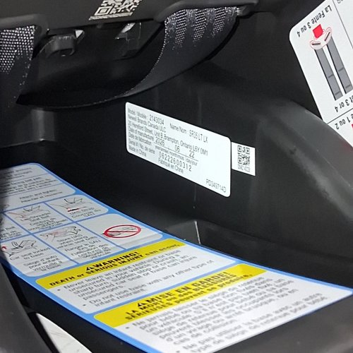 GRACO SNUGRIDE 35 LITE LX INFANT CAR SEAT - 35LB MAX- BLACK/GREY (MODEL: 2143034) image 2
