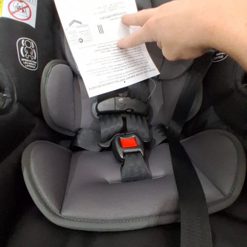 GRACO SNUGRIDE 35 LITE LX INFANT CAR SEAT - 35LB MAX- BLACK/GREY (MODEL: 2143034) image 4