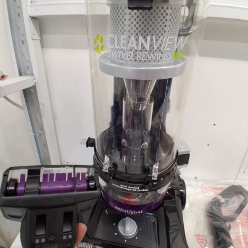 BISSELL CLEANVIEW SWIVEL UPRIGHT MULTI-CYCLONIC VACUUM - PURPLE (MODEL: 2258C) image 4