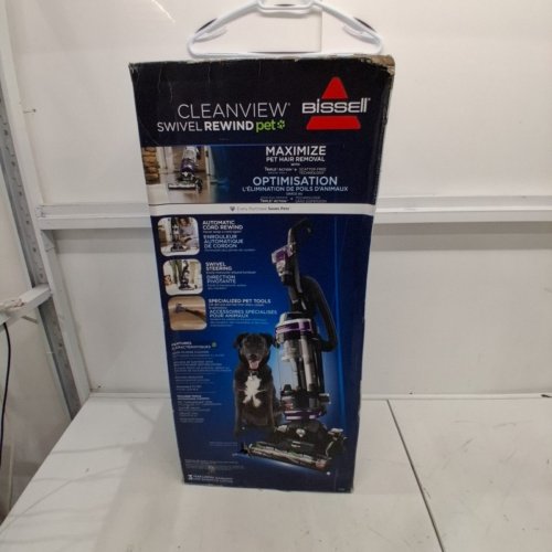 BISSELL CLEANVIEW SWIVEL UPRIGHT MULTI-CYCLONIC VACUUM - PURPLE (MODEL: 2258C) image 6