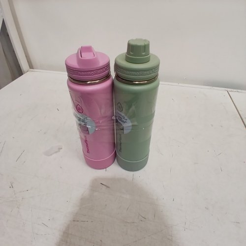 2PK THERMOFLASK DOUBLE WALL VACUUM INSULATED STAINLESS STEEL BOTTLE - 24OZ (EACH) - PINK/BLUE image 4