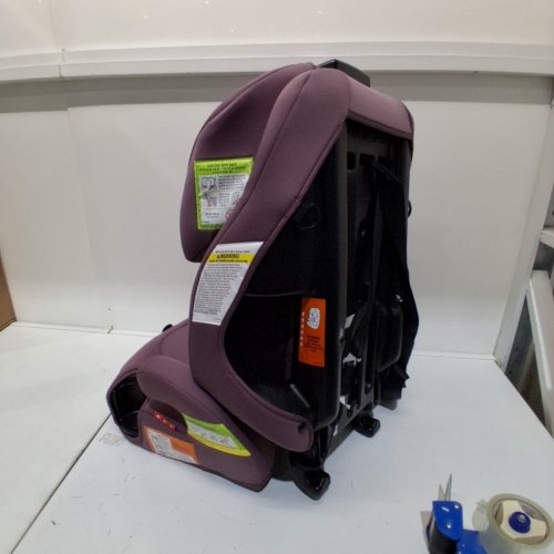 GRACO TRANZITIONS 3-IN-1 LIGHTWEIGHT ADJUSTABLE HEIGHT HARNESS BOOSTER CAR SEAT - 100LBS MAX - PURPLE (MODEL: 2217080) image 4