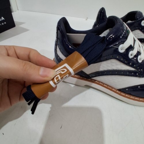 WOMEN'S DUCA DEL COSMA LAZIO GOLF SHOES - SIZE 5.5 - NAVY/WHITE (STYLE: DCG250031) image 4