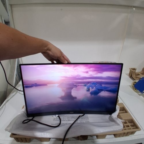 AOC FHD 1080P CURVED GAMING MONITOR - 180HZ - 24" - BLACK (MODEL: C24G42E) image 2