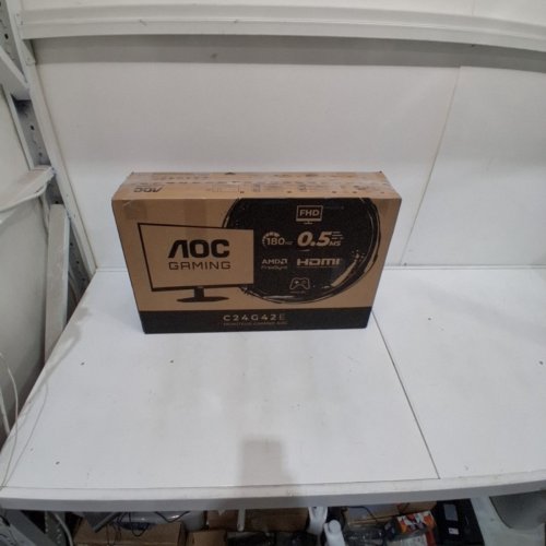 AOC FHD 1080P CURVED GAMING MONITOR - 180HZ - 24" - BLACK (MODEL: C24G42E) image 9