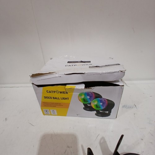 2PK CATPOWER DISCO BALL LIGHT, REMOTE CONTROLLED - 7 COLOUR MODES (MODEL:MOS-CA02-N2) image 3