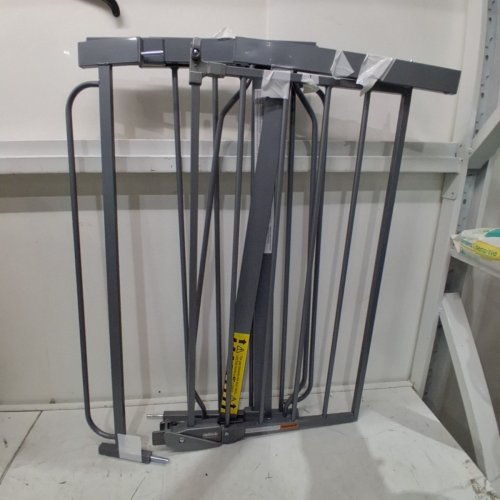 REGALO EASY STEP 49" EXTRA WIDE BABY GATE - 30"X49" - PLATINUM (MODEL: 1164 EP DS) image 2