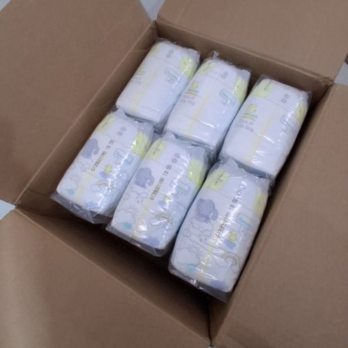 186PK PAMPERS SWADDLERS DISPOSABLE DIAPERS - SIZE 2 image 2