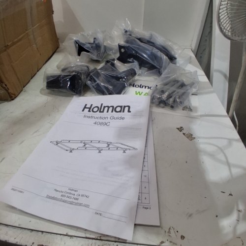 HOLMAN ROOF CARGO RACK MOUNT KIT - FOR 1996-2019 GMC SIERRA - BLACK (MODEL: 4089C) image 2