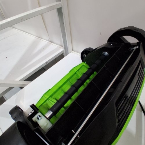 GREENWORKS CORDED DETHATCHER - 120V - 13AMP - 14" - GREEN/BLACK (MODEL: DHA103) image 2