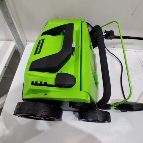 GREENWORKS CORDED DETHATCHER - 120V - 13AMP - 14" - GREEN/BLACK (MODEL: DHA103) image 4