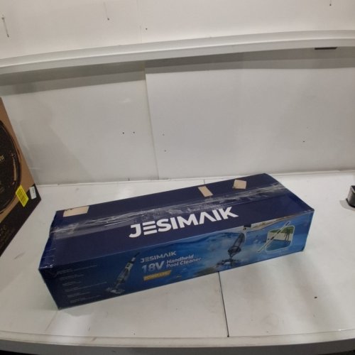 JESIMAIK CORDLESS HANDHELD POOL VACUUM - 18.5GPM 40W - BLUE/WHITE (MODEL: 09-F-C2-1) image 8