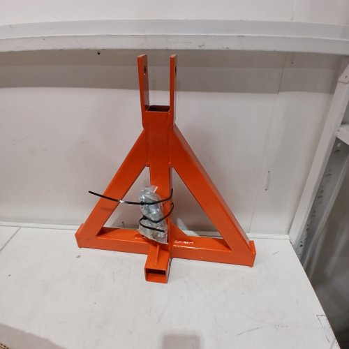 3 POINT HITCH RECEIVER - FITS CATEGORY 1 TRACTORS - ORANGE image 4