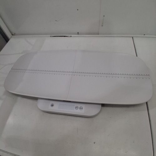 GROWNSY MULTIFUNCTIONAL BABY WEIGHT SCALE WITH 27" MEASUREMENT AND LCD SCREEN 330LB CAP - 27" X 15" X 10" - WHITE (MODEL:B12H) image 3