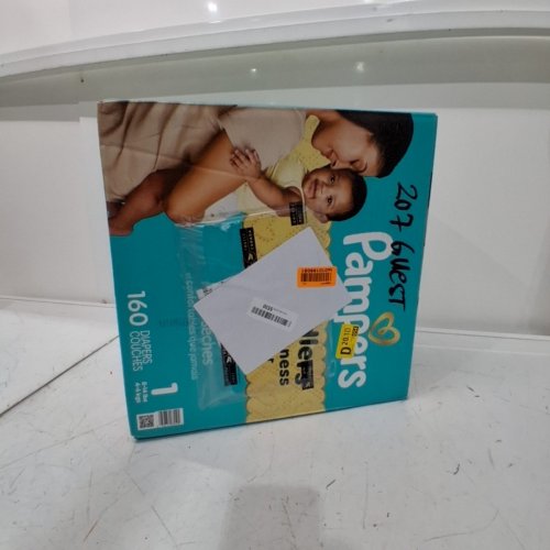 129PK PAMPERS SWADDLERS DISPOSABLE BABY DIAPERS - SIZE 1 (8-14LB) image 4