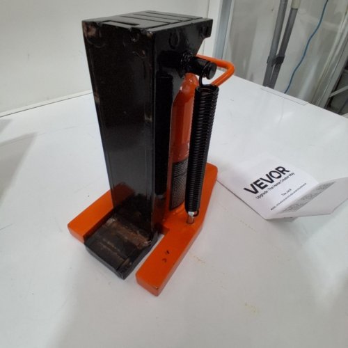 HYDRAULIC TOE MACHINE JACK - 2.5 TOE LIFT CAPACITY - 5 TON TOP LIFT CAPACITY - ORANGE (MODEL: 107A-0025-00-00) image 5