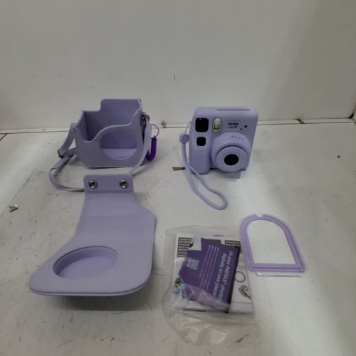 FUJIFILM INSTAX MINI SE INSTANT CAMERA BUNDLE WITH MAGNETIC FRAME, MINI ALBUM, AND 10 EXPOSURE MINI FILM PACK - LAVENDER image 4