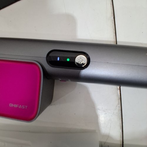 NESUGAR G7 CORDED CLOTHES STEAMER WITH DUAL VOLTAGE FOR TRAVEL - 100-240 V - 1000W - GREY / PINK image 2