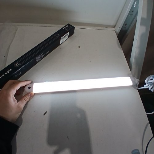 MYPLUS HAND SENSOR LIGHT 7.5W, 120 V, 600 LM - 16" - WHITE - (MODEL: G201) image 2