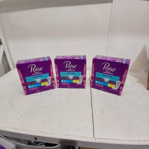 144PK POISE FRESS PROTECTION ULTRA THIN PADS , 4 MODERATE REGULAR , FRESH SCENT LOCKS IN ORDER & WETNESS image 2