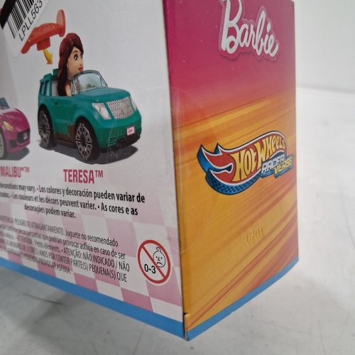 3PC HOT WHEELS BARBIE RACERVERSE VEHICLES - KEN, BARBIE & THERESA image 3
