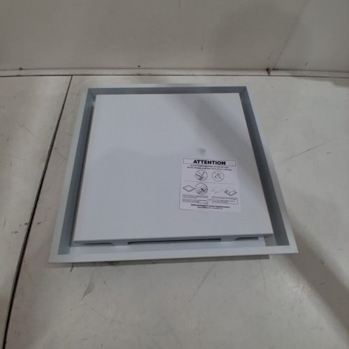 FITTES FRAMED EXHAUST VENT COVER - 14" X 14" - WHITE (MODEL: ‎DWLITFR14X14WHT) image 2