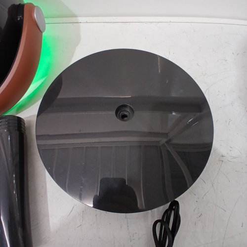 DREO TURBOPOLY OSCILLATING PEDESTAL SMART FAN, WI-FI/VOICE CONTROL, 100FT 20DB QUIET CIRCULATOR, RGB LIGHT - 37"-42'' ADJUSTABLE HEIGHT - BLACK (MODEL: DR-HPF017S) image 5