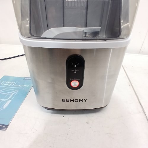 EUHOMY COUNTERTOP NUGGET ICE MAKER - MAKES 35LBS/DAY - STAINLESS STEEL ( MODEL: IM-15S) image 2