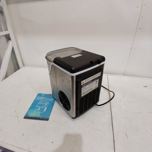 EUHOMY COUNTERTOP NUGGET ICE MAKER - MAKES 35LBS/DAY - STAINLESS STEEL ( MODEL: IM-15S) image 8