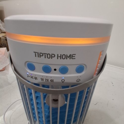 TIPTOP HOME MULTIFUNCTIONAL AIR COOLER WITH REMOTE - WHITE (MODEL: BK-20) image 2