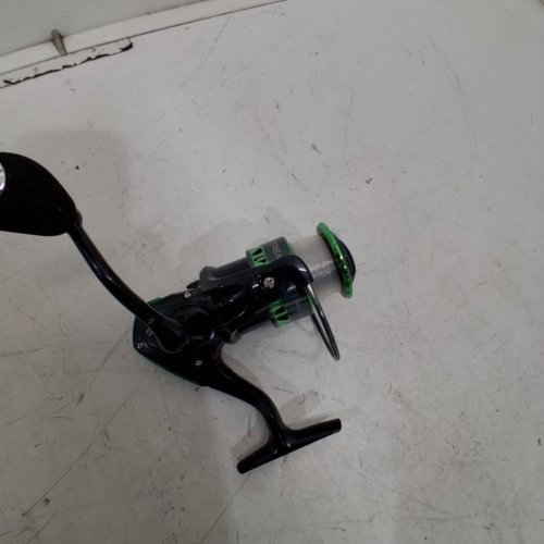 BPS EXTREME STK SPINNING REEL - 5.2:1 GEAR RATIO - LEFT HAND RETRIEVE - BLACK/GREEN (MODEL: EXTS30) image 3