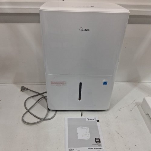 MIDEA ENERGY STAR CERTIFIED DEHUMIDIFIER WITH REUSABLE AIR FILTER AND APP CONTROL - 4500 SQ.FT - 23.6L - WHITE (MODEL: MAD50C1AWS-A) image 2