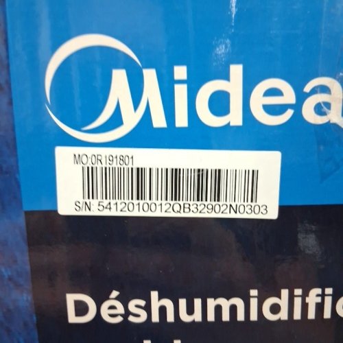 MIDEA ENERGY STAR CERTIFIED DEHUMIDIFIER WITH REUSABLE AIR FILTER AND APP CONTROL - 4500 SQ.FT - 23.6L - WHITE (MODEL: MAD50C1AWS-A) image 6