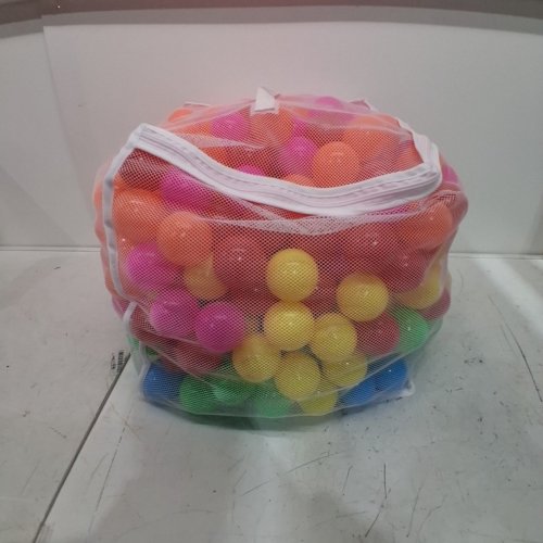 400PK BPA FREE PLASTIC BALLS FOR BALL PIT/ PLAY YARD - ASSORTED COLOURS image 2