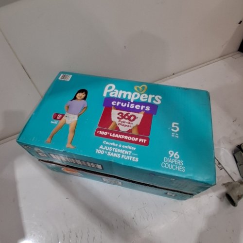 96PK PAMPERS CRUISERS diapers 360 - SIZE 5 image 2