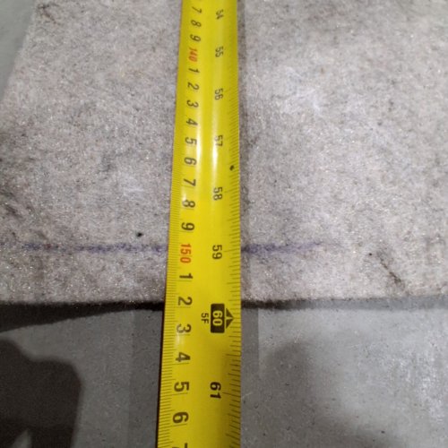1/4" FELT-RUBBER LOCK UNDER-PADDING - 5FT X 8FT - BEIGE image 5