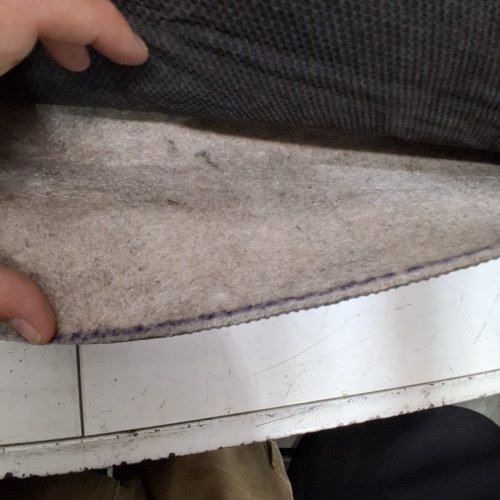 1/4" FELT-RUBBER LOCK UNDER-PADDING - 5FT X 8FT - BEIGE image 6