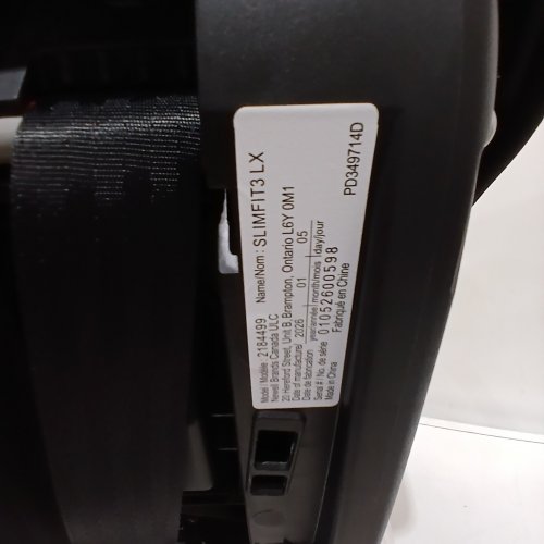 GRACO SLIMFIT3 LX 3 IN 1 CAR SEAT BOOSTER - BLACK (MODEL: 2184499) image 2