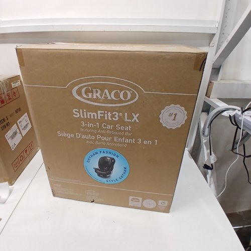 GRACO SLIMFIT3 LX 3 IN 1 CAR SEAT BOOSTER - BLACK (MODEL: 2184499) image 5