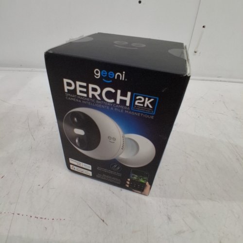 GEENI PERCH OUTDOOR WIRELESS SMART MAGNETIC BATTERY CAMERA - 3MP, 2K HD - WHITE (MODEL: GNC-CW132-199) image 6